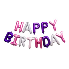 Happy Birthday Balloons Happy Birthday Banner	Foil	Letters Balloons Birthday Party Decoration